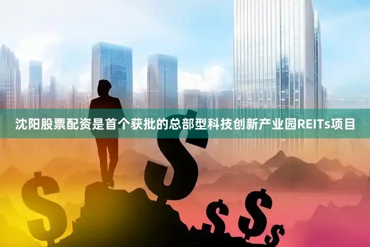 沈阳股票配资是首个获批的总部型科技创新产业园REITs项目